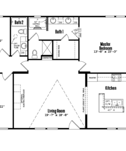Alternative view of NEW 2026 Doublewide H-32x56-32D